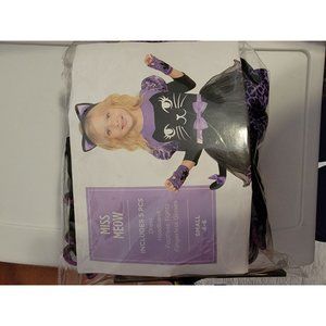 Toddler "Cat-Witch" Halloween Costume